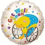 Get Well Duckie Balloon, 18"