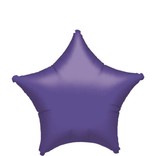 Purple Star Balloon, 19"