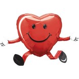 Happy Hugs Red Airwalker Balloon, 26"
