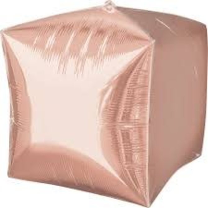 Cubez Rose Gold Balloon, 15"