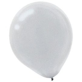 Silver Pearl Latex Balloons - Packaged, 15 ct.