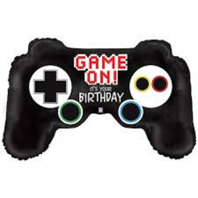 Game Controller Birthday Balloon, 36"