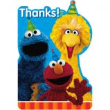 Sesame Street® Postcard Thank You Cards 8ct