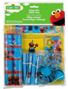 Sesame Street® Mega Mix Value Pack Favors 48ct