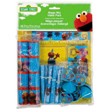 Sesame Street® Mega Mix Value Pack Favors 48ct