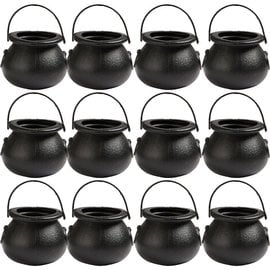 Mini 2” Plastic Candy Kettle (12 Pack)