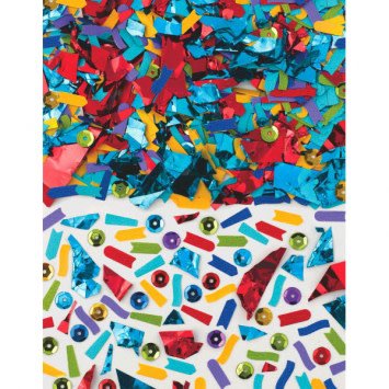 Mixed Media Confetti - Rainbow 1.5 OZ