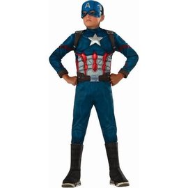 Boys Captain America Deluxe Muscle Chest (#66)
