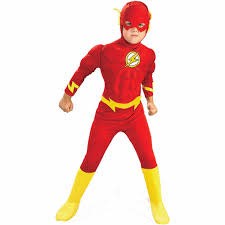 Kids Flash Muscled Chest