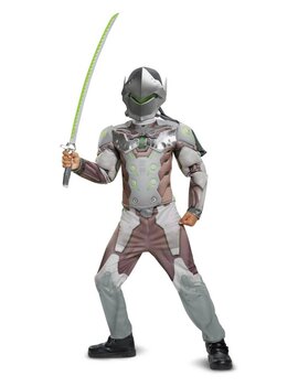 **Boys Overwatch Genji Classic Muscle