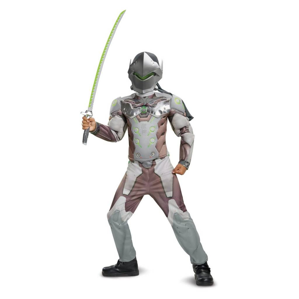 **Boys Overwatch Genji Classic Muscle