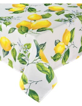 Lemons Fabric Tablecover