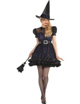 **Womens Black Magic Witch (#114)
