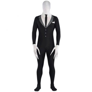 **Adult Slender-Man Partysuit™ (#177)