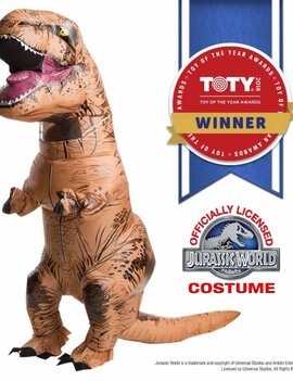 T-Rex Dinosaur Costume - Jurassic World Inflatable (#184)