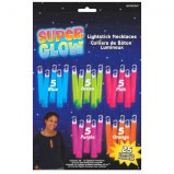 Light Stick Necklaces Assorted Colors -25CT