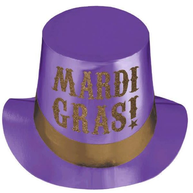 Mardi Gras Decor, Happy Mardi Gras Cardstock Banner – Swanky Party Box