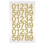 Gold Glitter Diamond Sticker Sheet 30ct