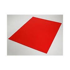 Red Poster Board 22 X 28 - POP! Party Supply