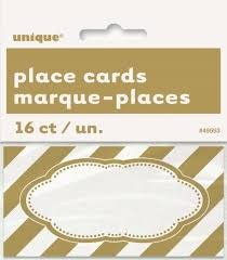Gold Pace Card, 16ct