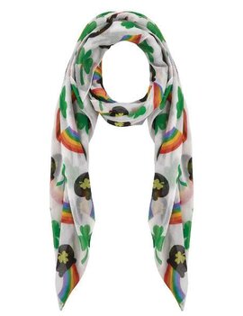Rainbows & Shamrocks Scarf