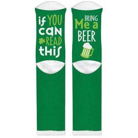 St.Patrick's Day Bring Me A Beer Socks