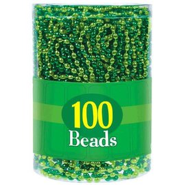 Green Bead Necklaces - 100 Ct.