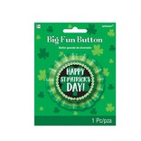 St. Patrick's Day Big Fun Button