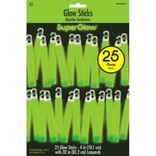 4" Glow Stick Mega Value Pack - Green 25ct