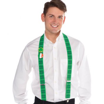 St. Patrick's Day Suspenders