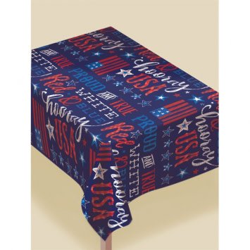 Proud & True Flannel Back Tablecover