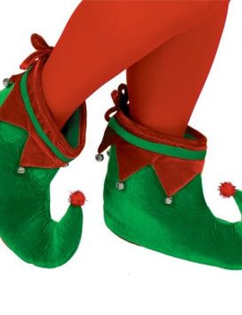 Green & Red Elf Shoes