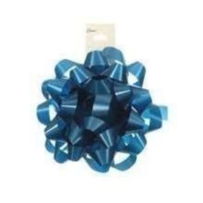4" Confetti Bow- Royal Blue