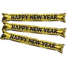 4-Pack Metallic "Make Some Noise" Party Sticks, 22-Inch