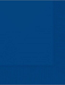 Dark Blue 2-Ply Beverage Napkins- 50 count