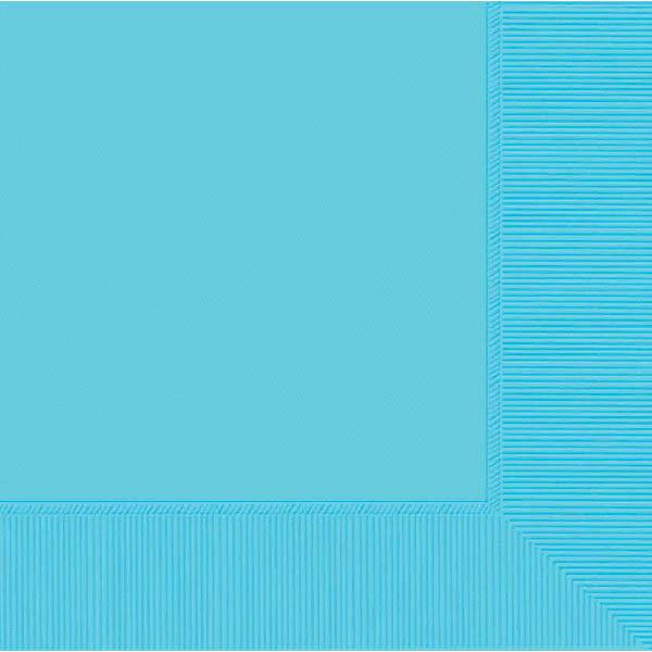 Turquoise 2-Ply Luncheon Napkins- 50 count