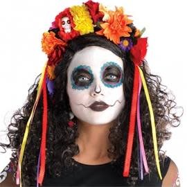 Day of the Dead Flower Headband