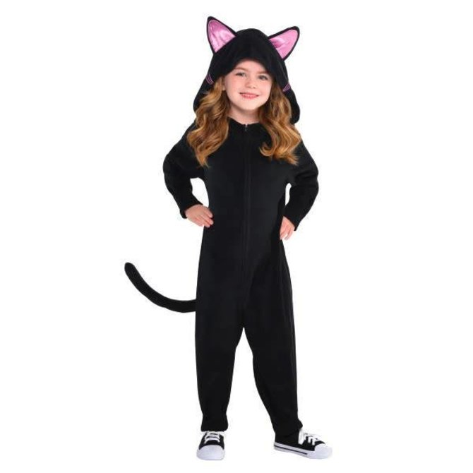 Kids Black Cat Zipster (#260)