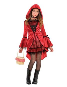 Girls Gothic Riding Hood