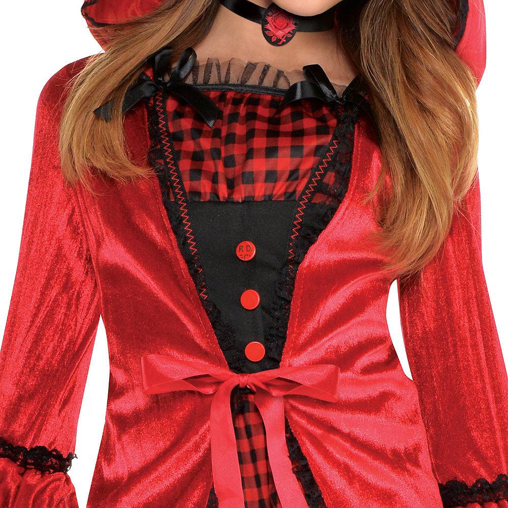 Girls Gothic Riding Hood