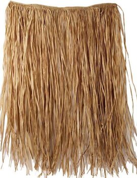 Adult XL Natural Grass Hula Skirt