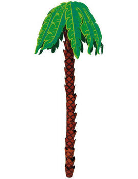 Palm Tree Corrugated 3-D Hanging Decoration