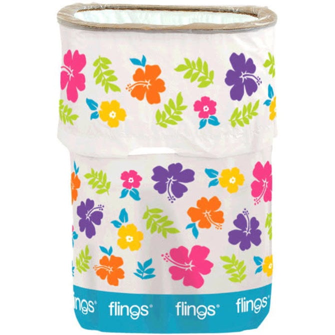 Flings® Bin - Hibiscus