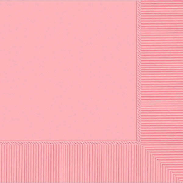 Pink 2-Ply Luncheon Napkins - 50 count
