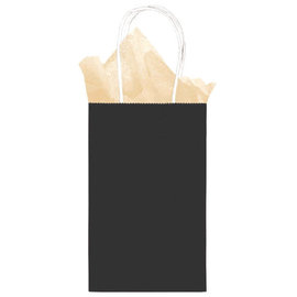 Black Solid Kraft Bag - Small