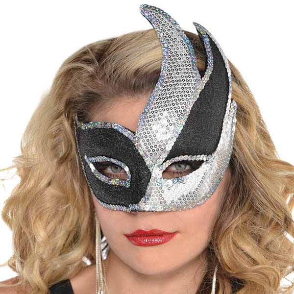 Mask Swish Sequin Black