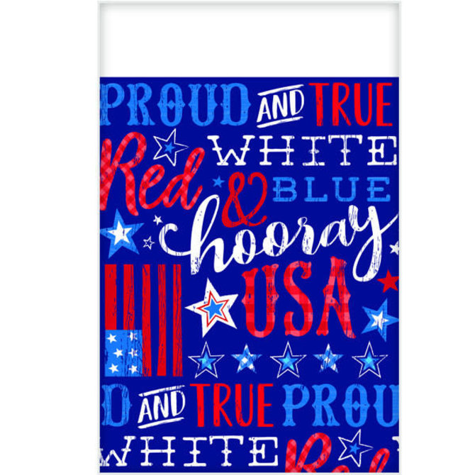 Proud & True Plastic Tablecover