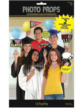 Grad Photo Props, 13ct