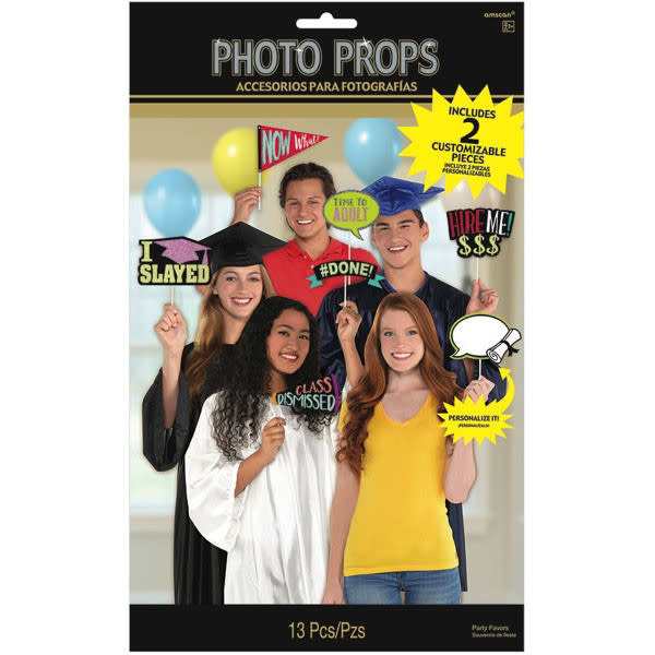Grad Photo Props, 13ct