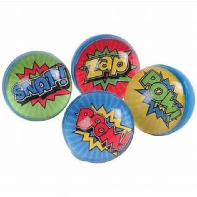Superhero Bounce Balls, 12ct